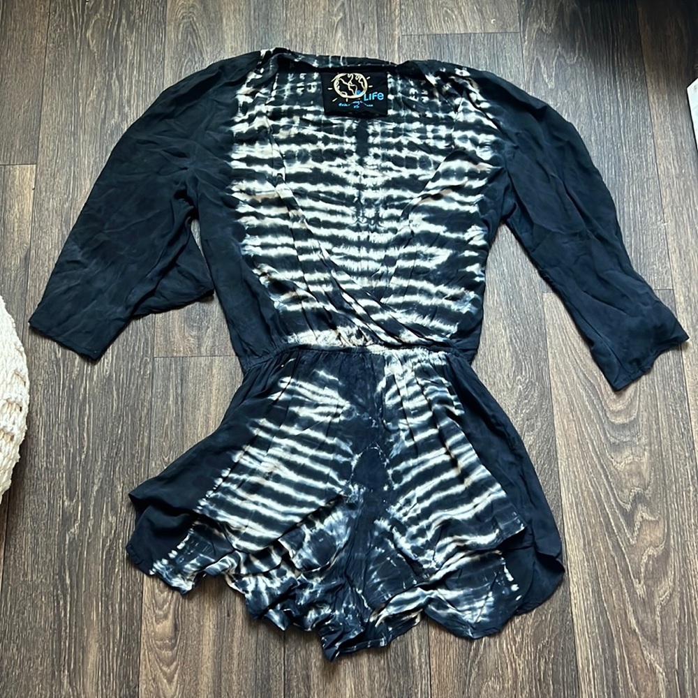 Blue Life Romper